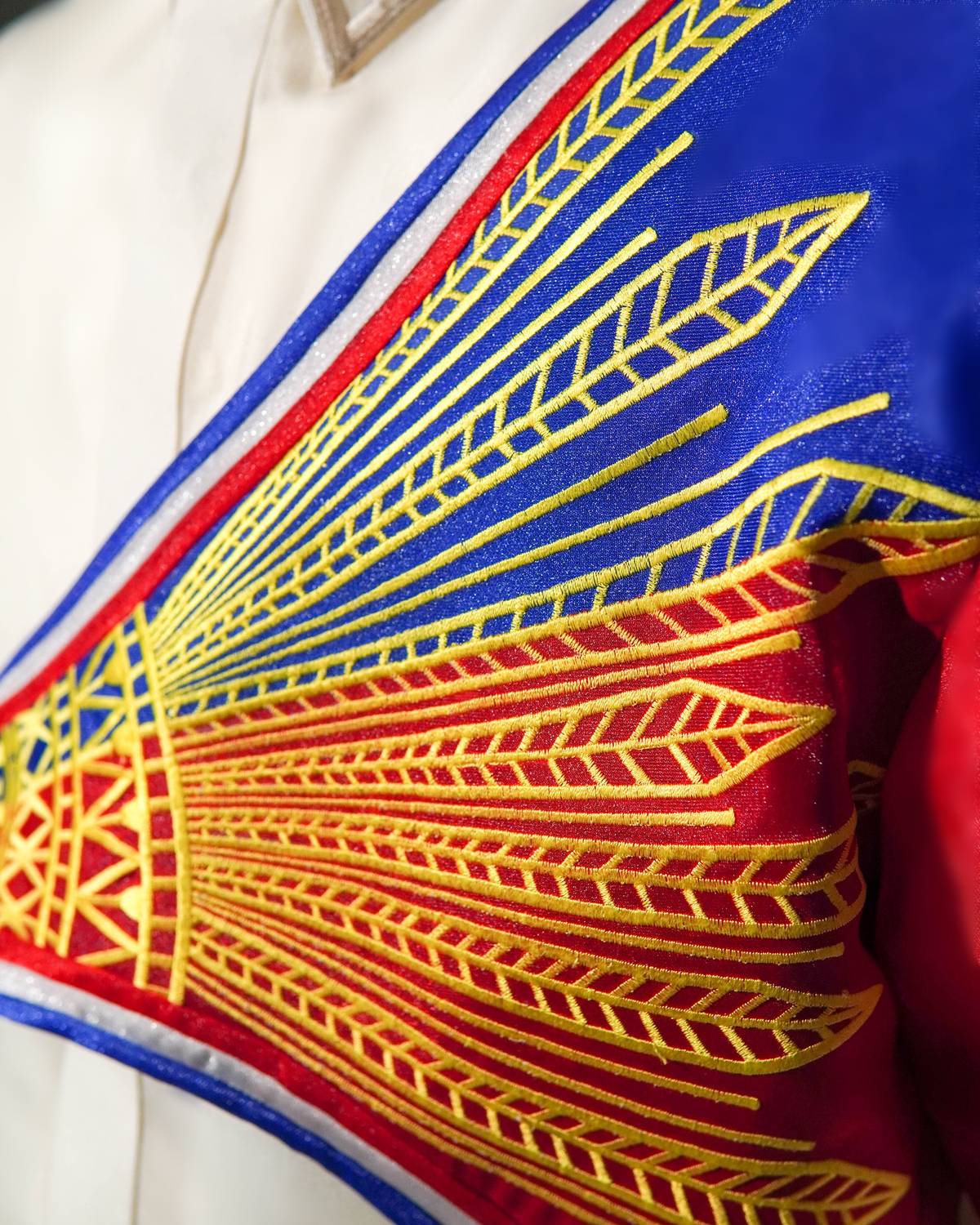DETAILS of the barong.
